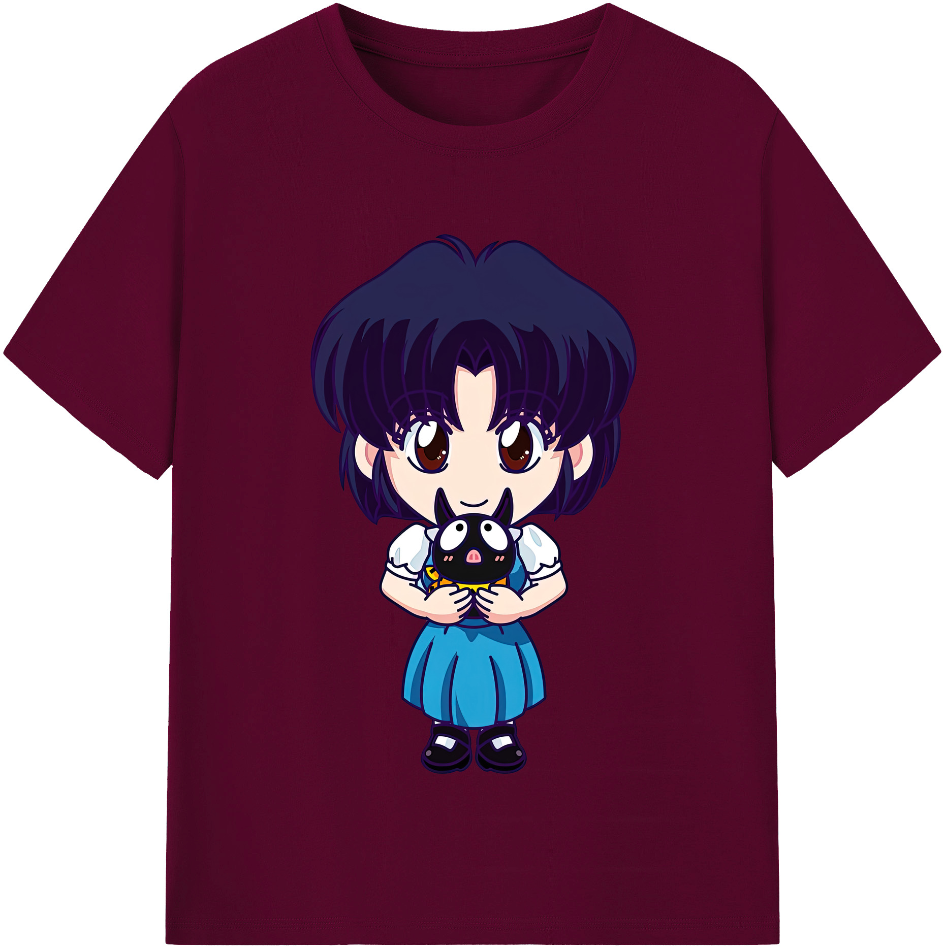 （画像用） 美少女戦士セーラームーン 水野 亜美 みずの あみ Sailor Moon Mizuno Ami レディースカジュアルプリントTシャツ（綿100％）